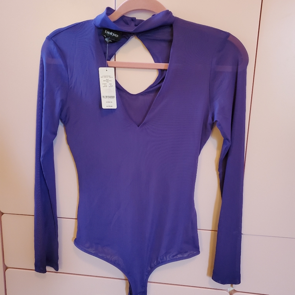 Bebe Bodysuit NWT XS